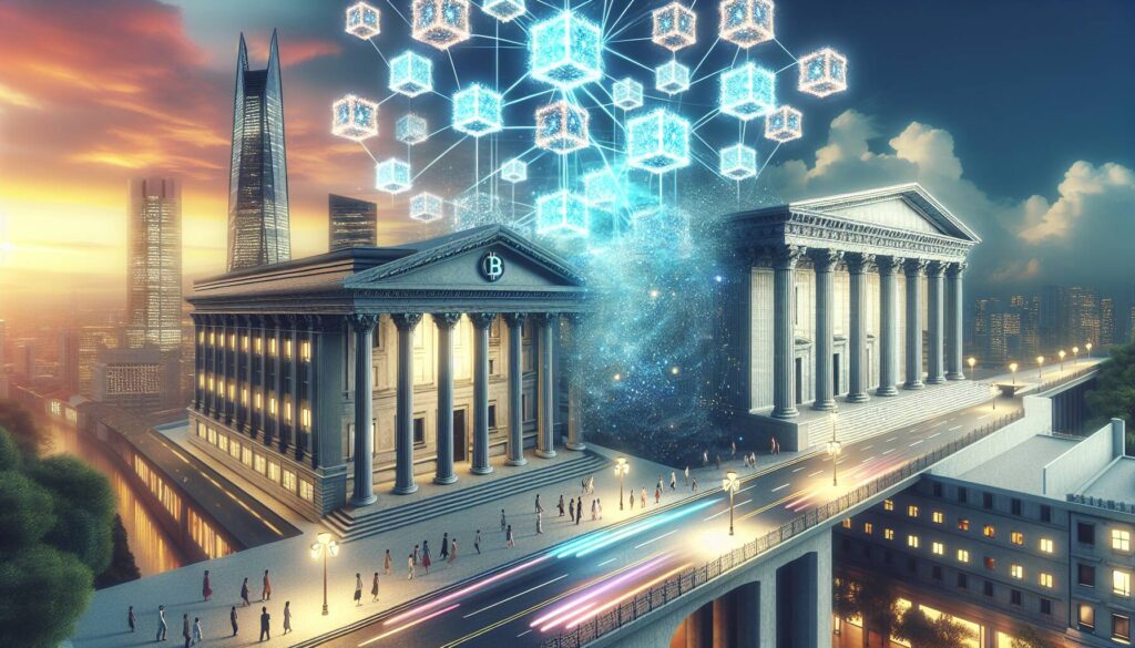 Integration of blockchain and traditional banking systems