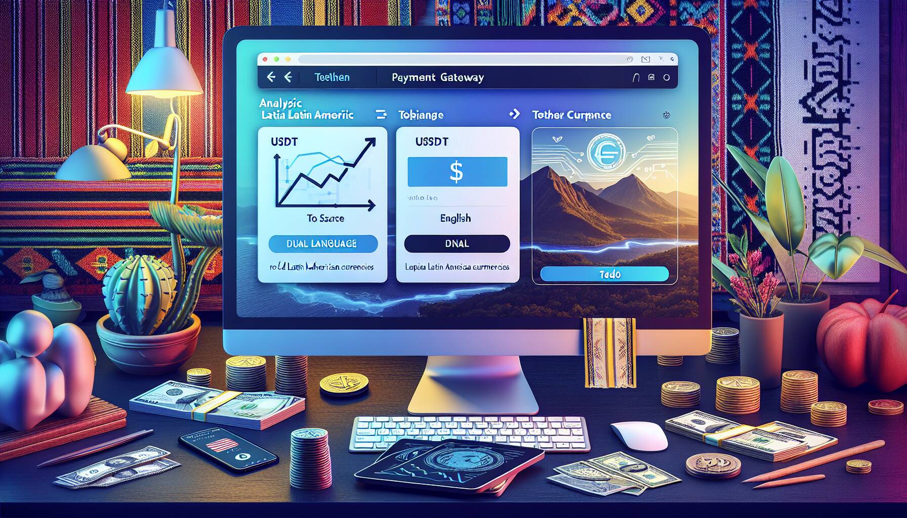 Integration of USDT into local payment systems in Latin America