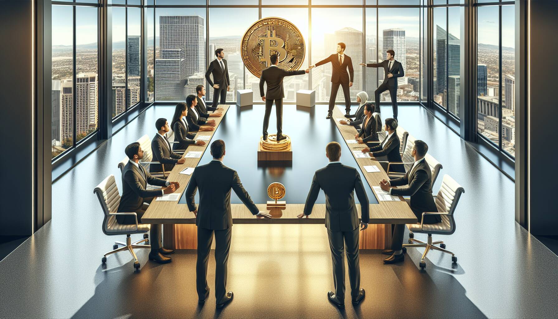 Leadership transition in cryptocurrency firm