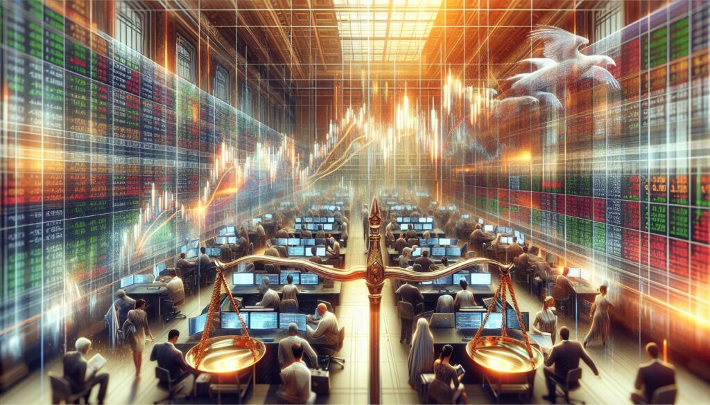 Market dynamics shift as institutional selling influences price action