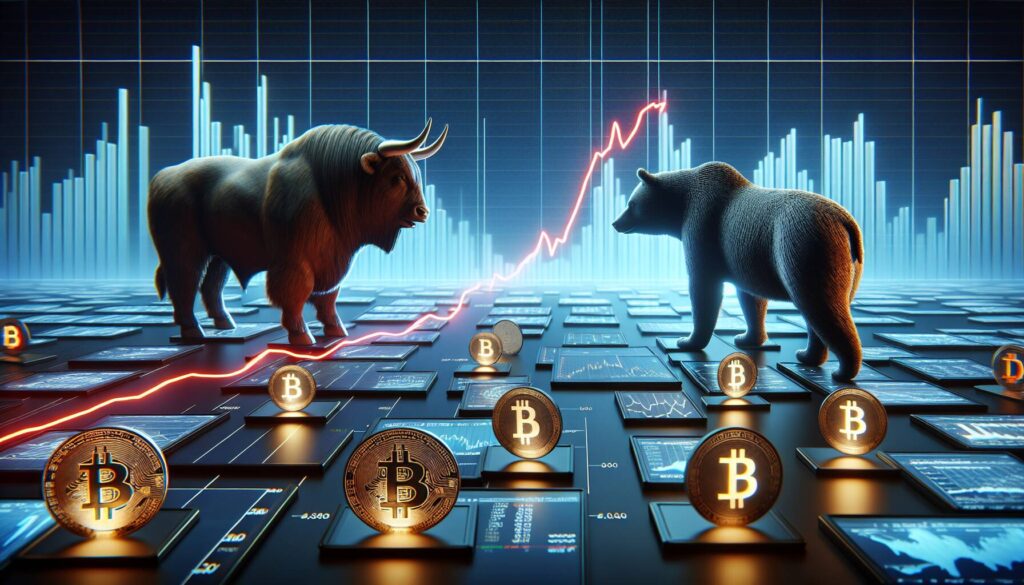 Market sentiment shifts in cryptocurrency trading