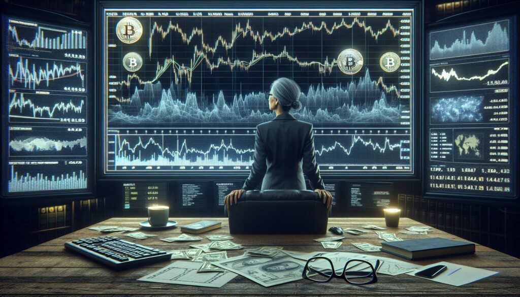 Market uncertainty and investor caution in cryptocurrency