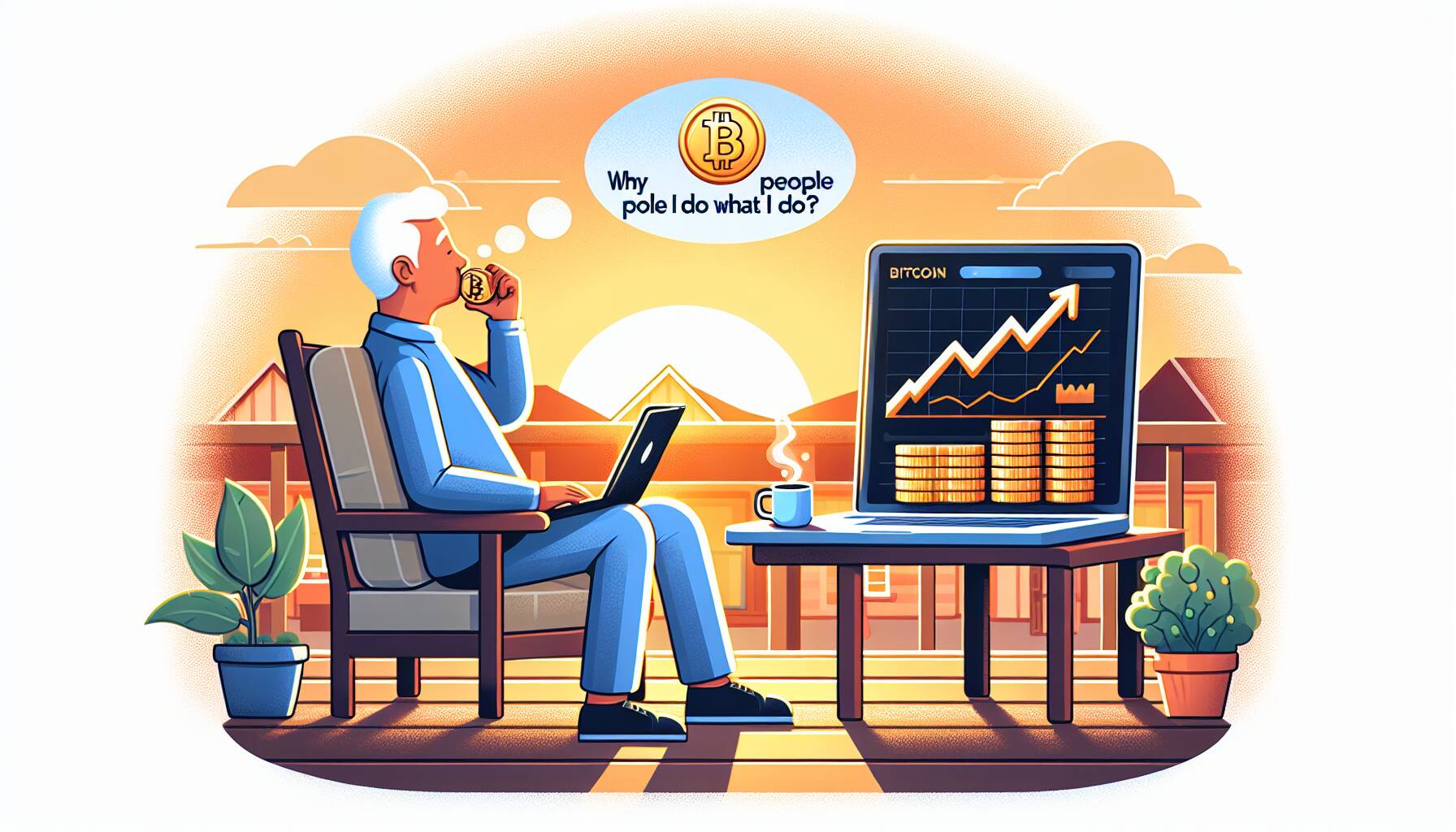 My retirement is completely in bitcoin: Why don’t more people do what I do?