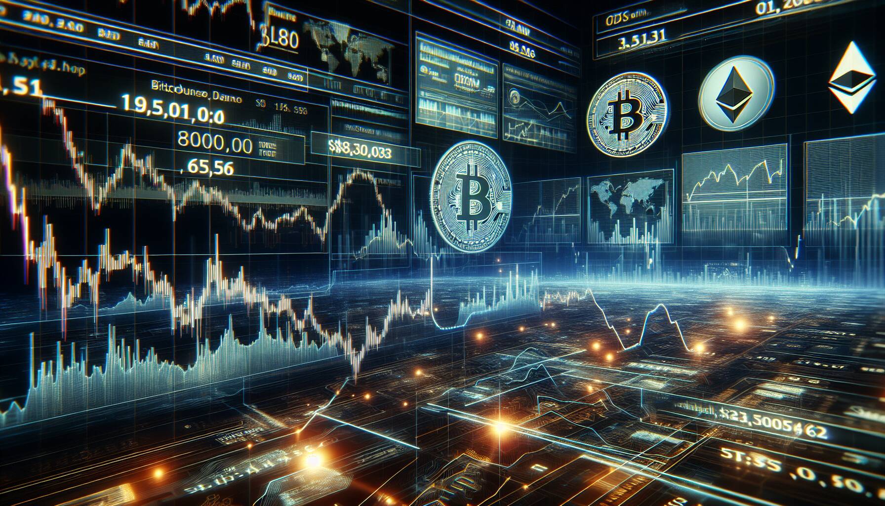 Price consolidation in the cryptocurrency market