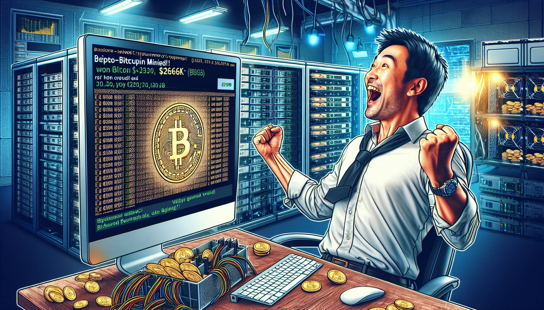 Solo Bitcoin Miner Hits the Jackpot, Winning $266K BTC Reward