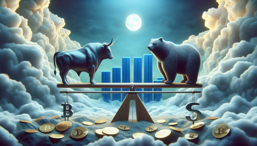 Steady markets amidst fear in cryptocurrency