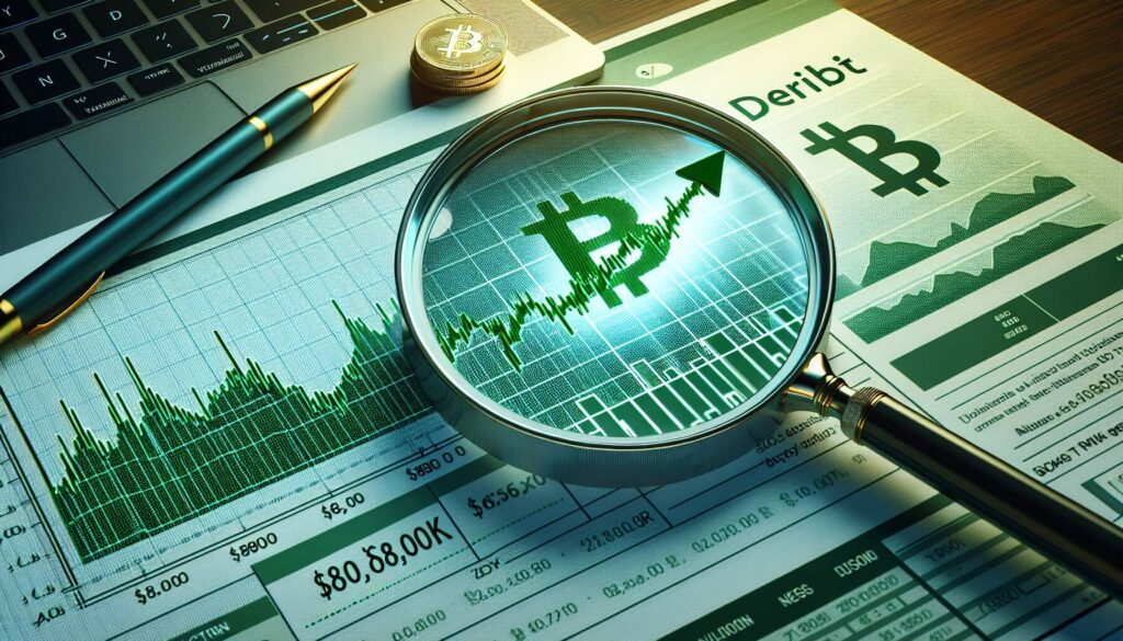 Surge in $80K BTC put option on Deribit