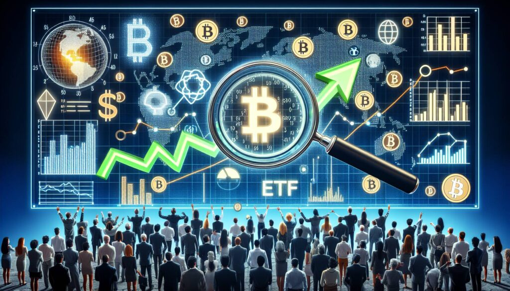 Surge in bitcoin ETF trading volume signals growing investor interest
