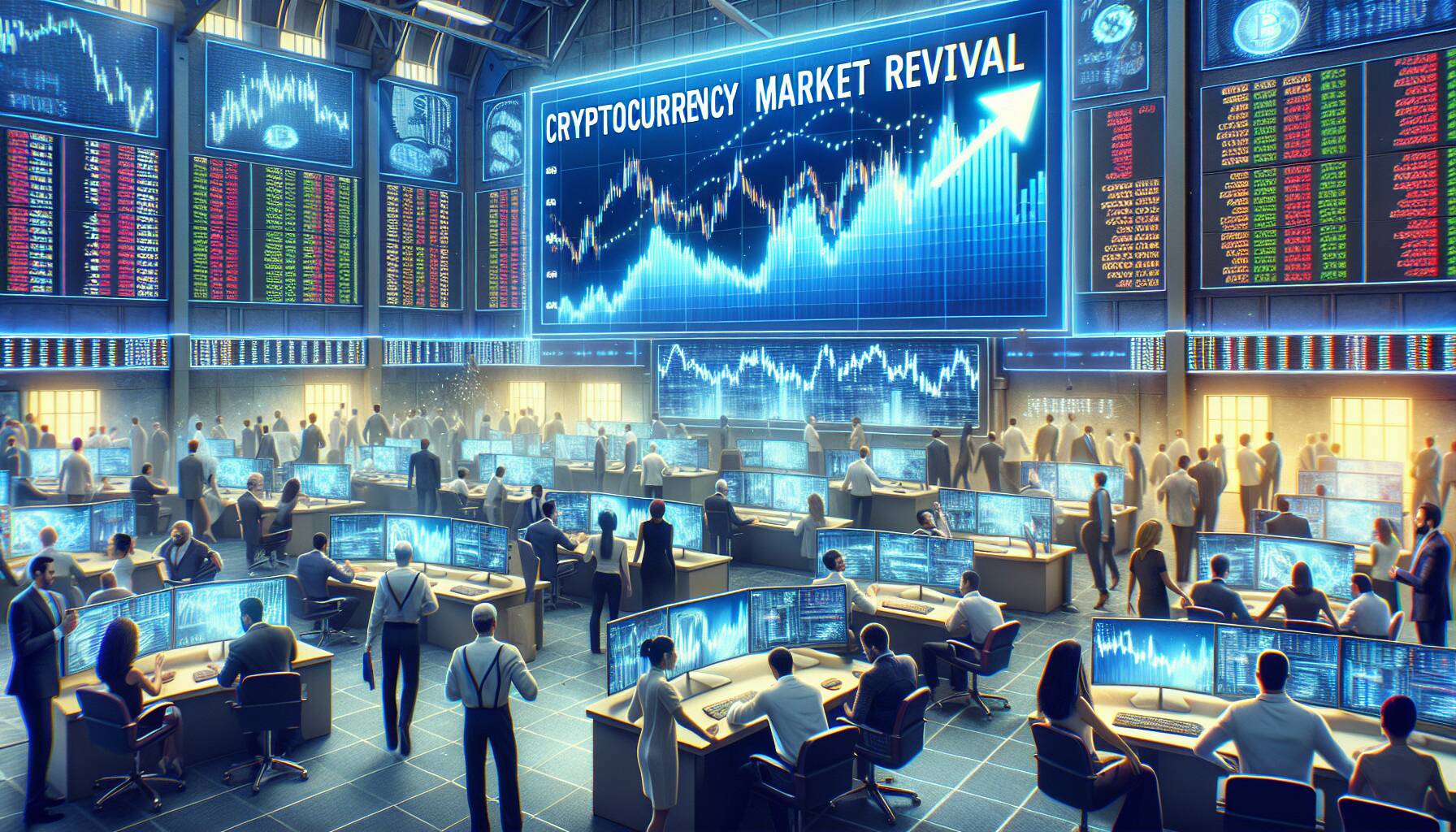 Surging trading volume signals cryptocurrency market revival