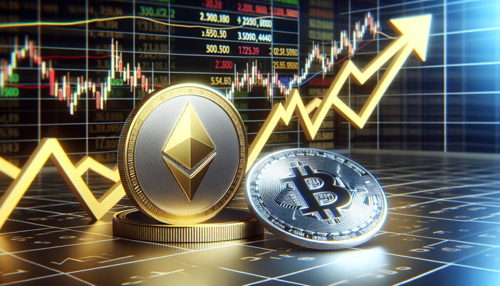 Tether rises as Bitcoin declines in cryptocurrency market