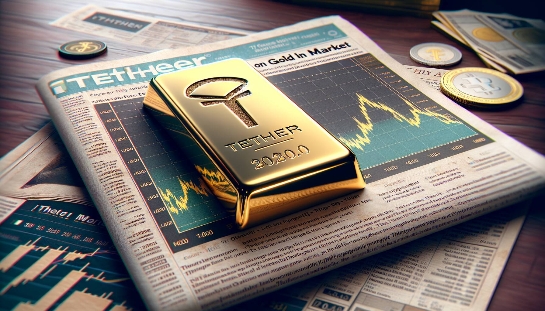 Tether's impact on the gold market