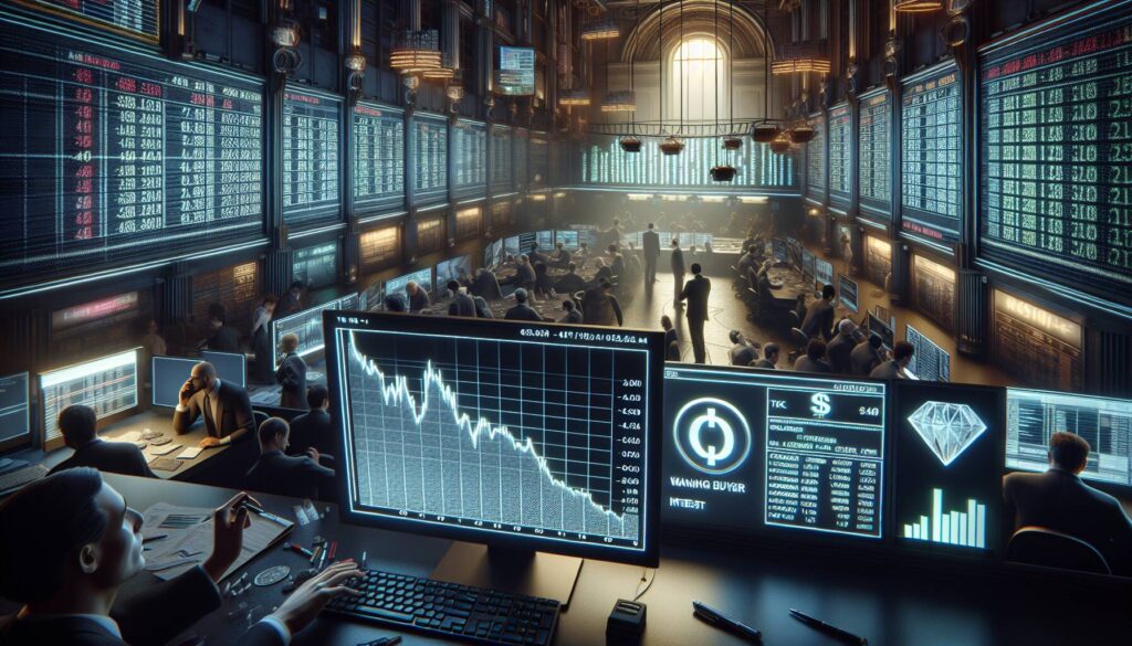 Token decline amid waning buyer interest