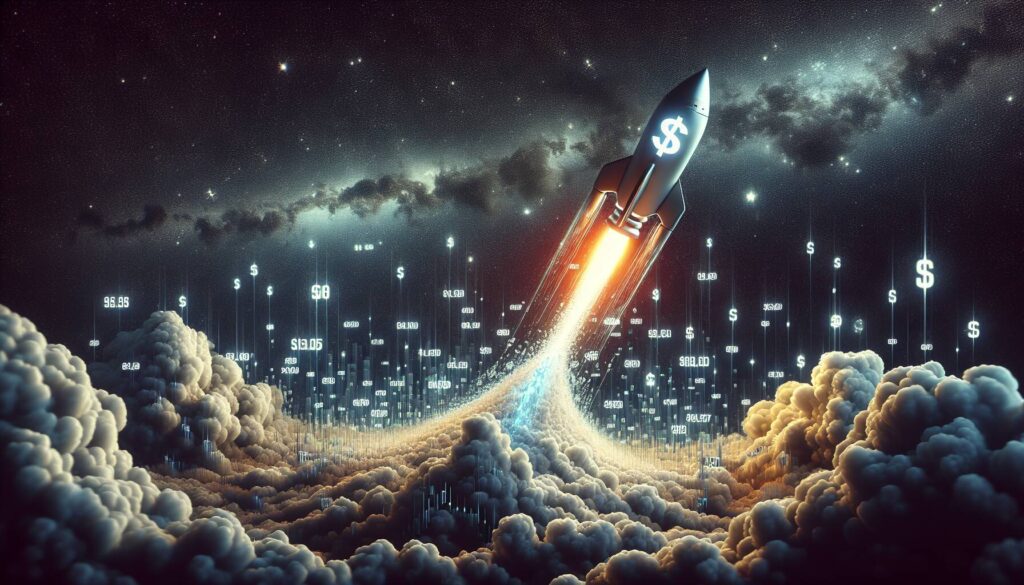 Token experiences rapid price surge and challenges at resistance level