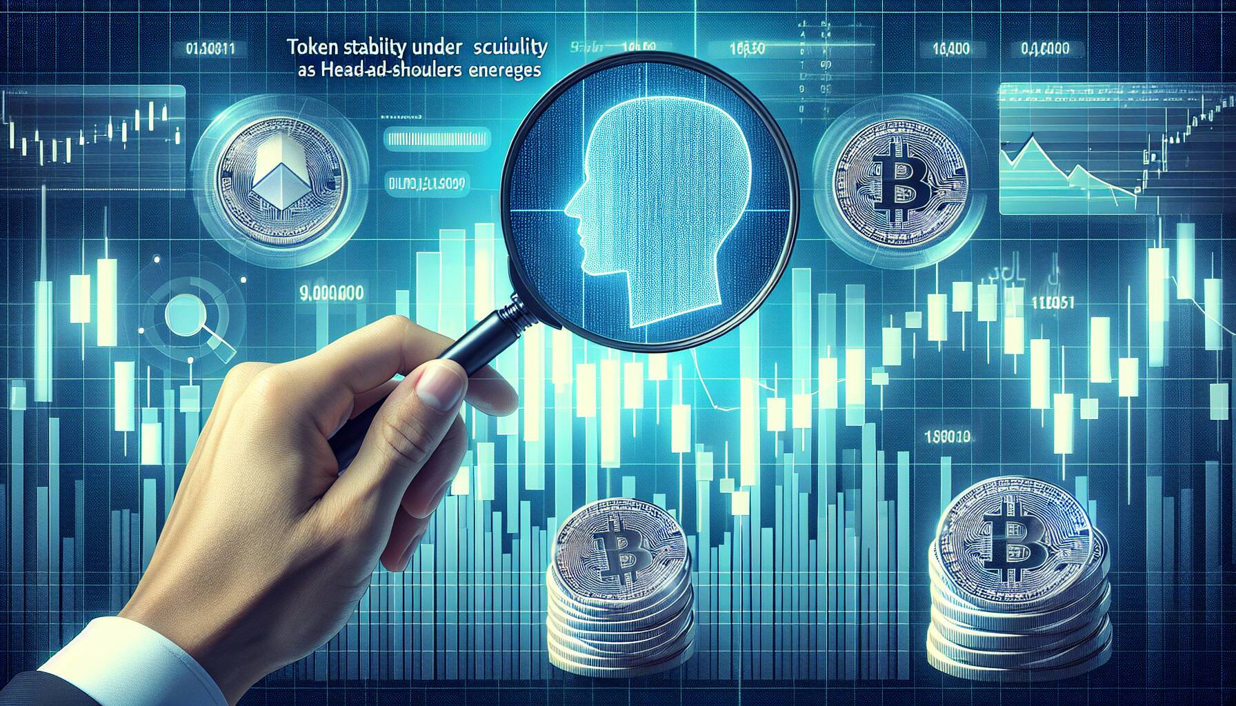 Token stability under scrutiny as head-and-shoulders pattern emerges