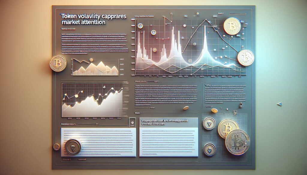 Token volatility captures market attention