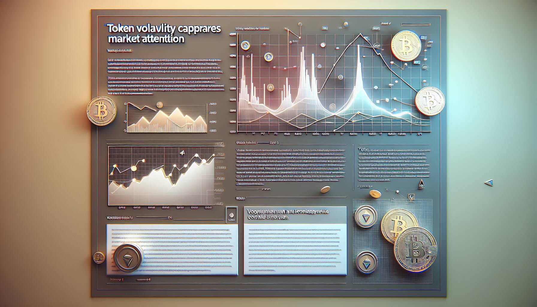 Token volatility captures market attention