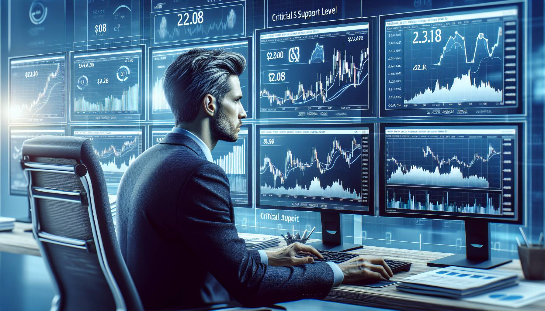 Trader focus on critical $2.08 support level