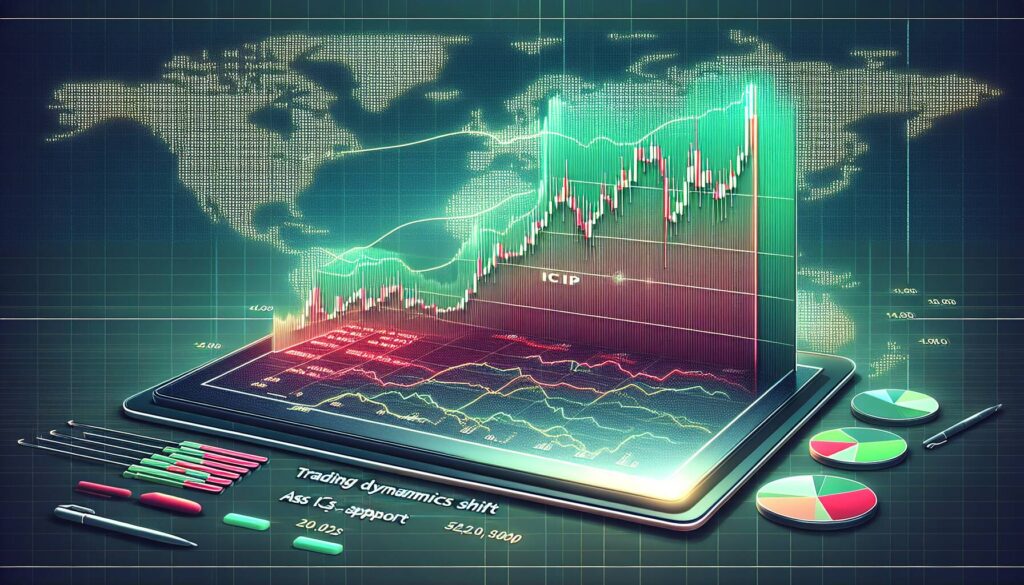 Trading dynamics shift as ICP approaches support levels