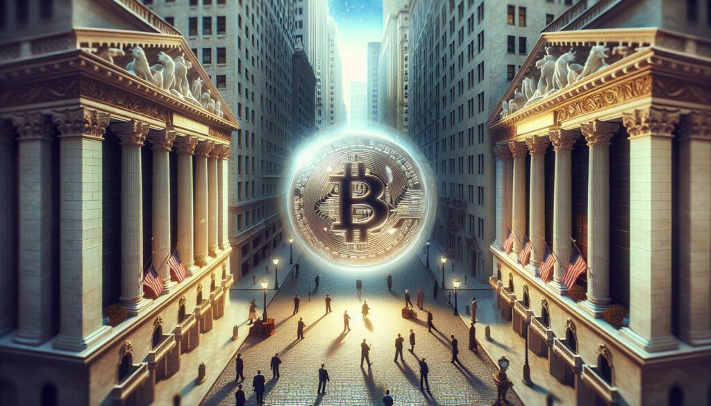 Wall Street's cautious approach to cryptocurrency investment