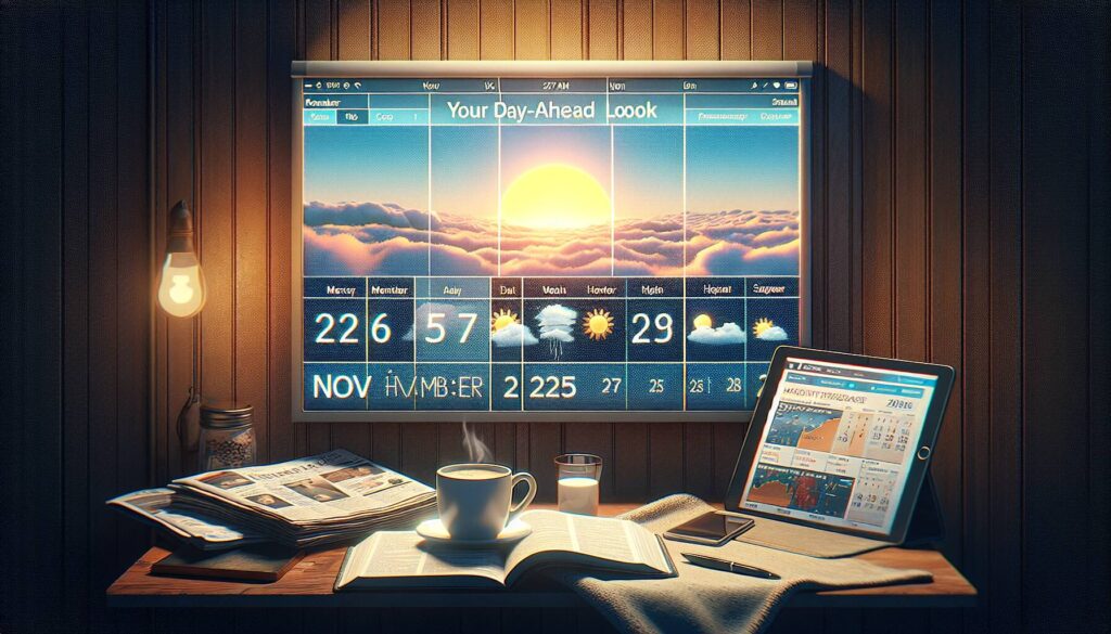 Your day-ahead look for November 26, 2025