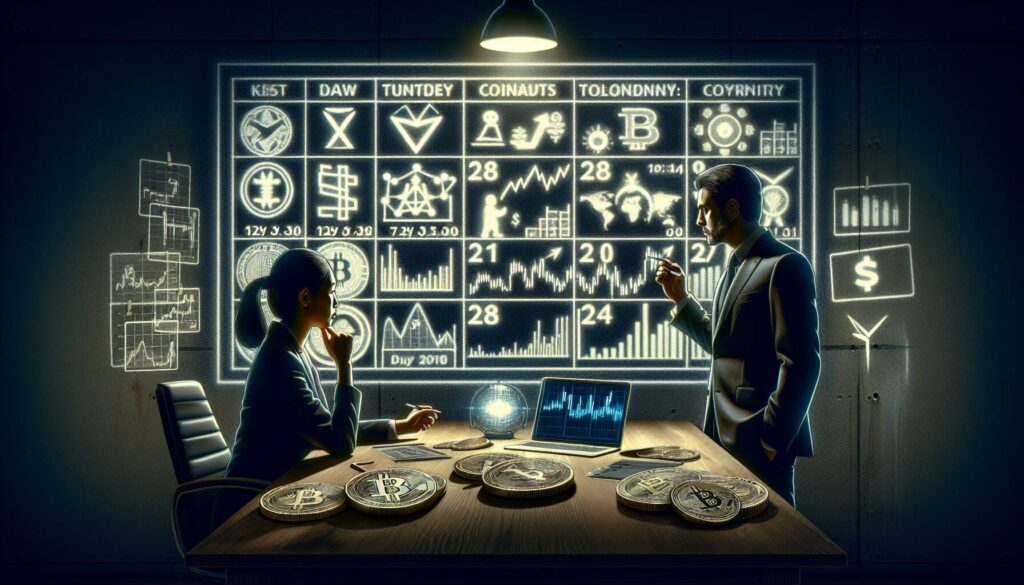 Anticipation for key events in the cryptocurrency world