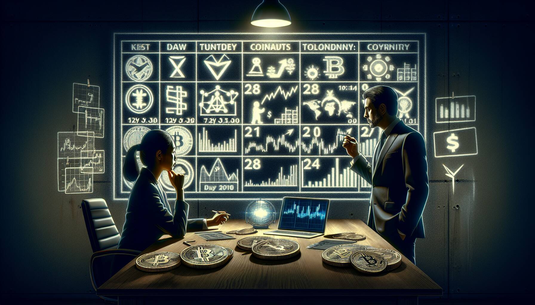 Anticipation for key events in the cryptocurrency world