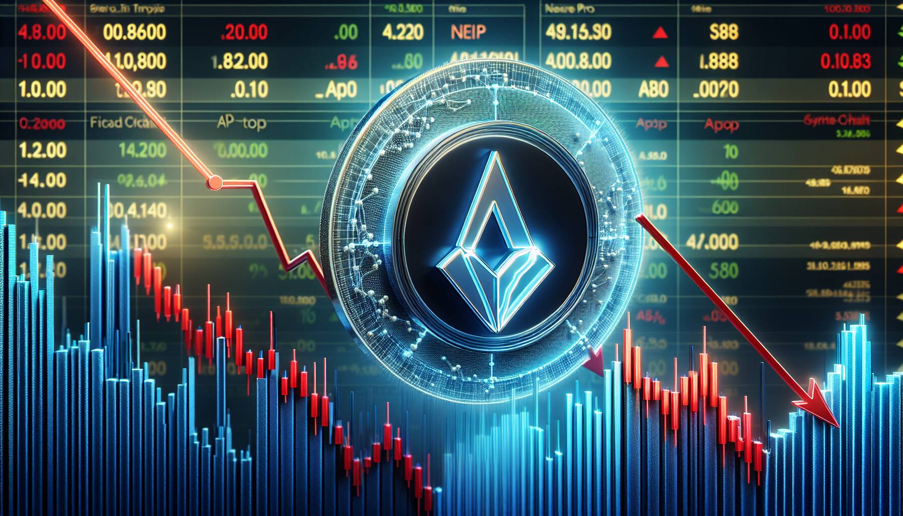 Aptos and NEAR Protocol face significant market declines