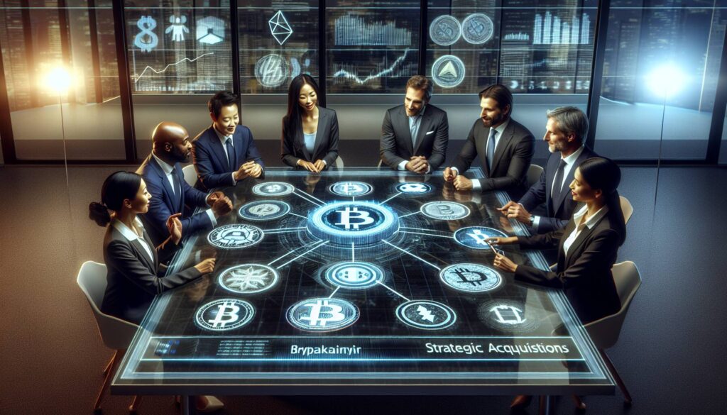 Banks embrace cryptocurrency integration through strategic acquisitions