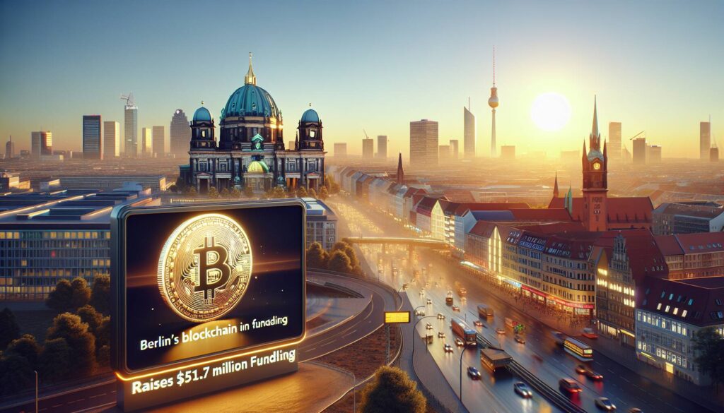 Berlin's blockchain provider raises $51.7 million in funding