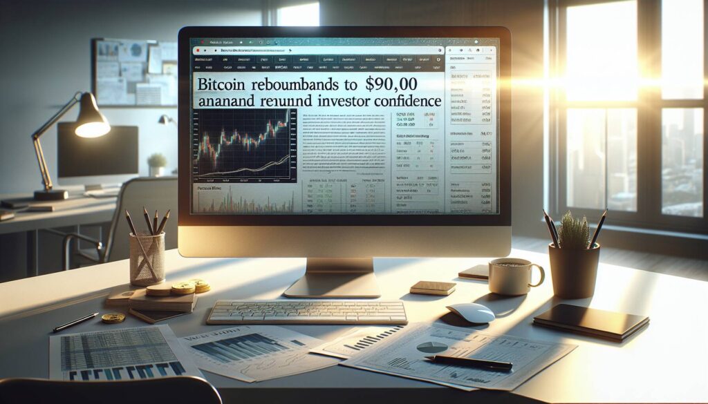 Bitcoin rebounds to $90,000 amid renewed investor confidence