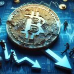 Bitcoin struggles within a descending price pattern