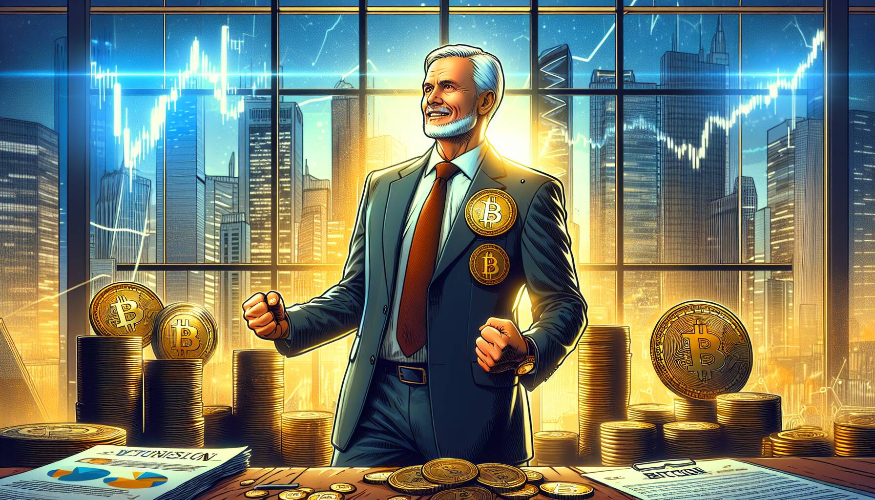 Bitcoin’s biggest booster Michael Saylor fights to stave off an $8 billion collapse and being the first major crypto domino to fall - Fortune