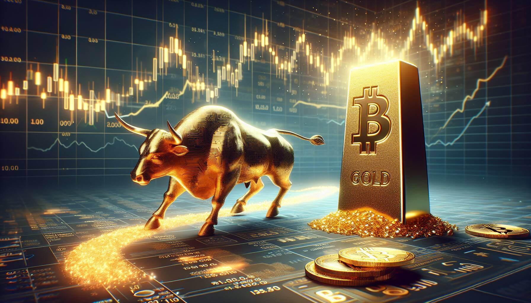 Bitcoin's bull run ends as gold remains strong