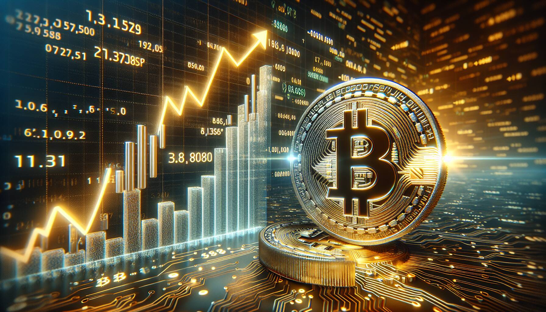 Bitcoin's potential price surge in the coming year
