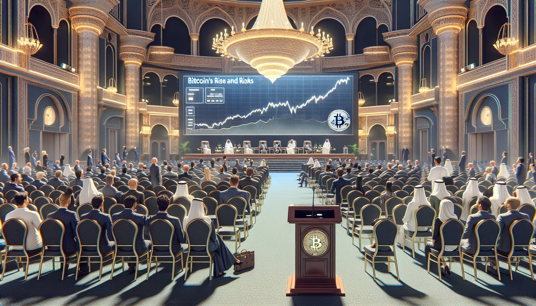 Bitcoin's rise and risks at Abu Dhabi conference