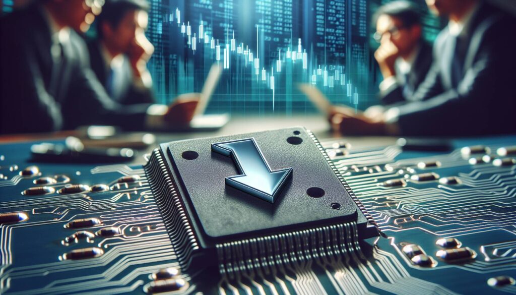 Broadcom's decline and its effects on market sentiment