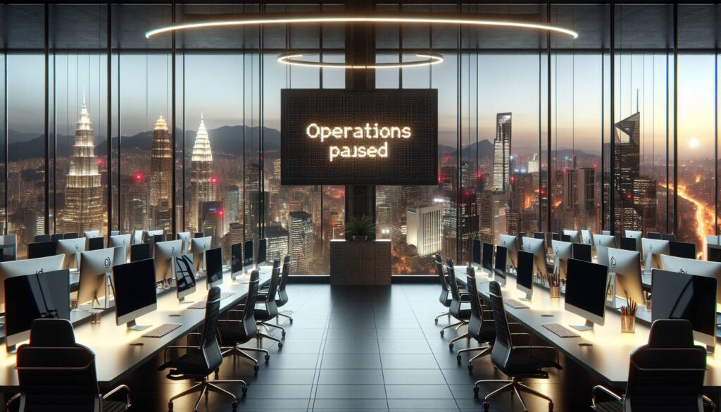 Coinbase halts operations in India