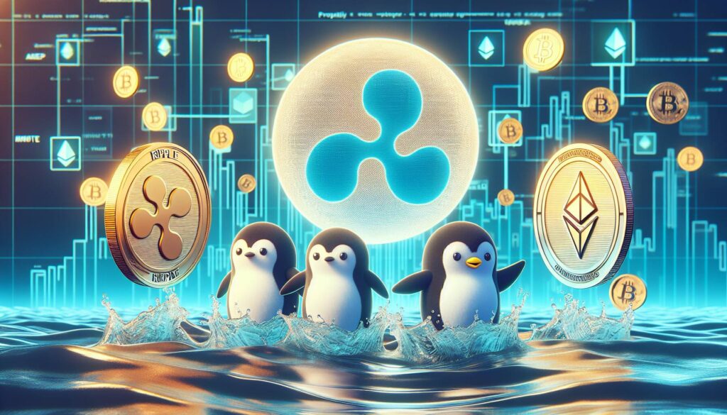 Cryptocurrency developments: Ripple, Aave, and Pudgy Penguins
