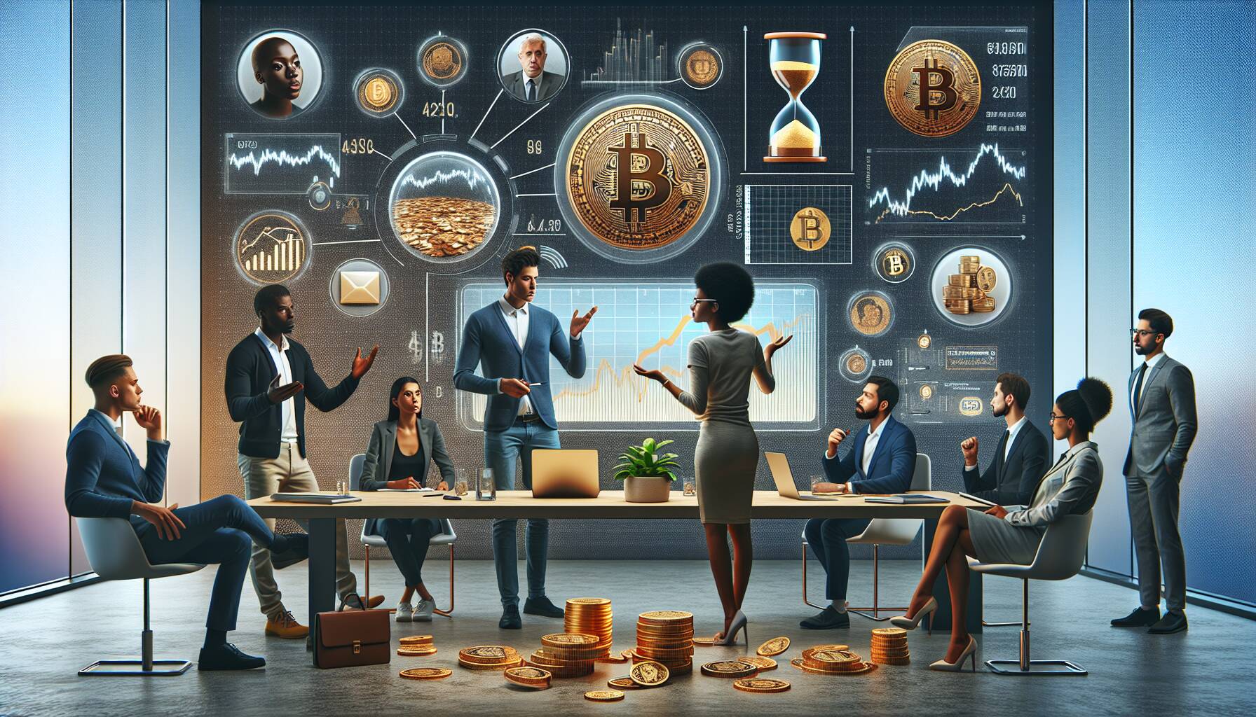 Debate on Bitcoin forecasts and investment strategies