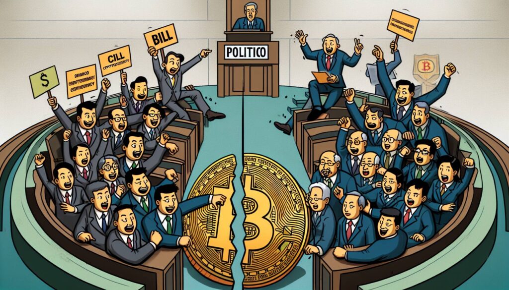 Dems Push for Crypto Bill Changes in Bold Move Against GOP - Politico