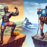 Dollar strength contrasts with crypto struggles