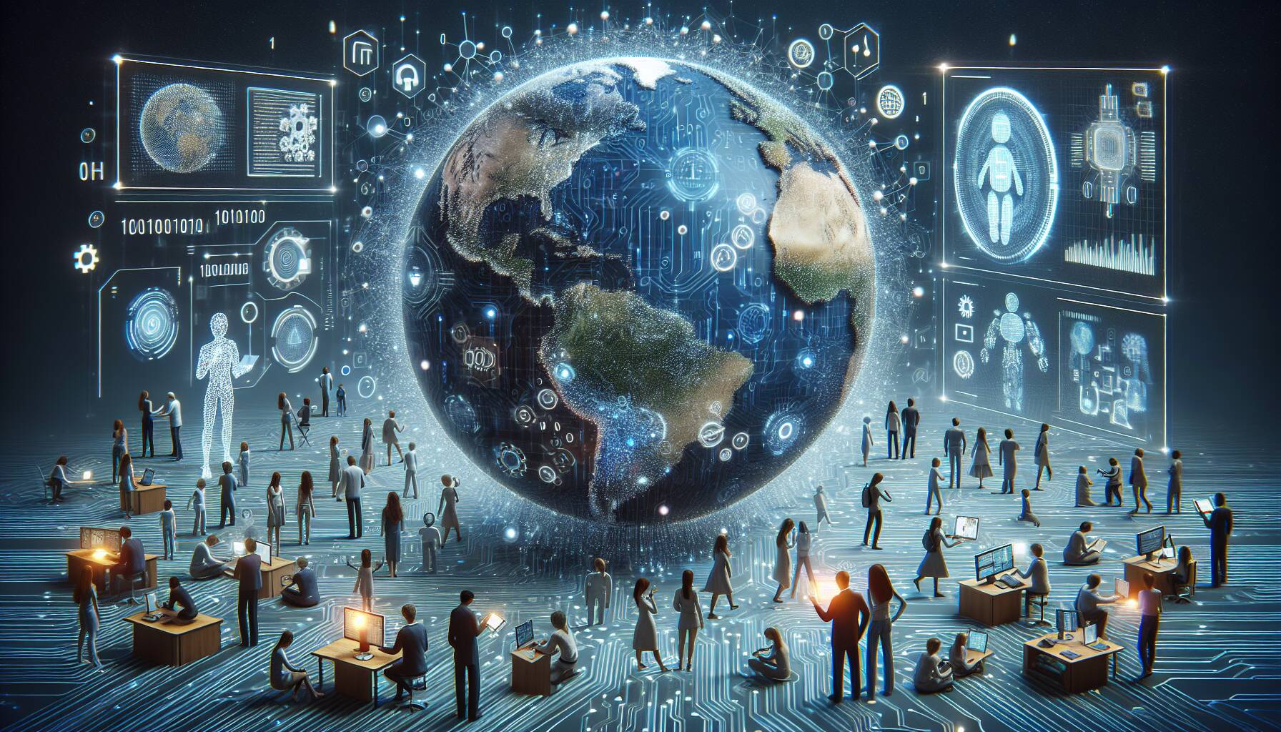 Evolution of AI and its global implications