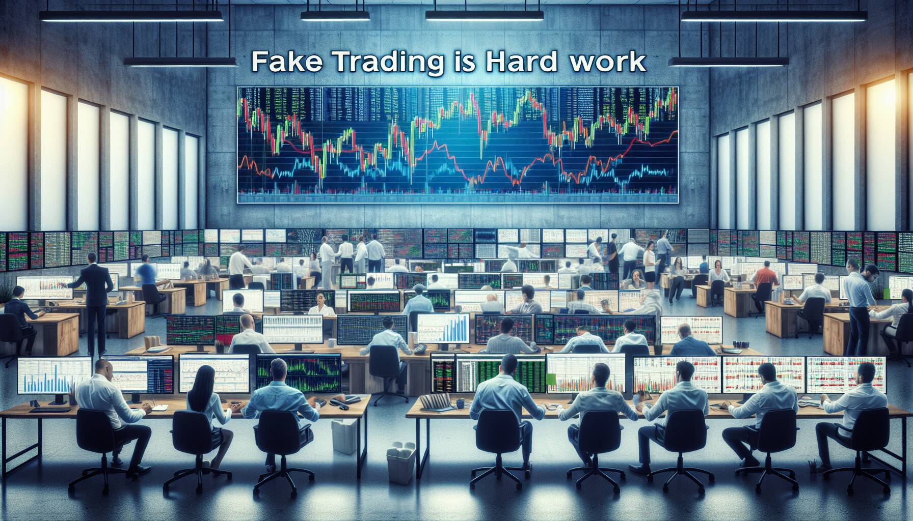 Fake Trading Is Hard Work - Bloomberg.com