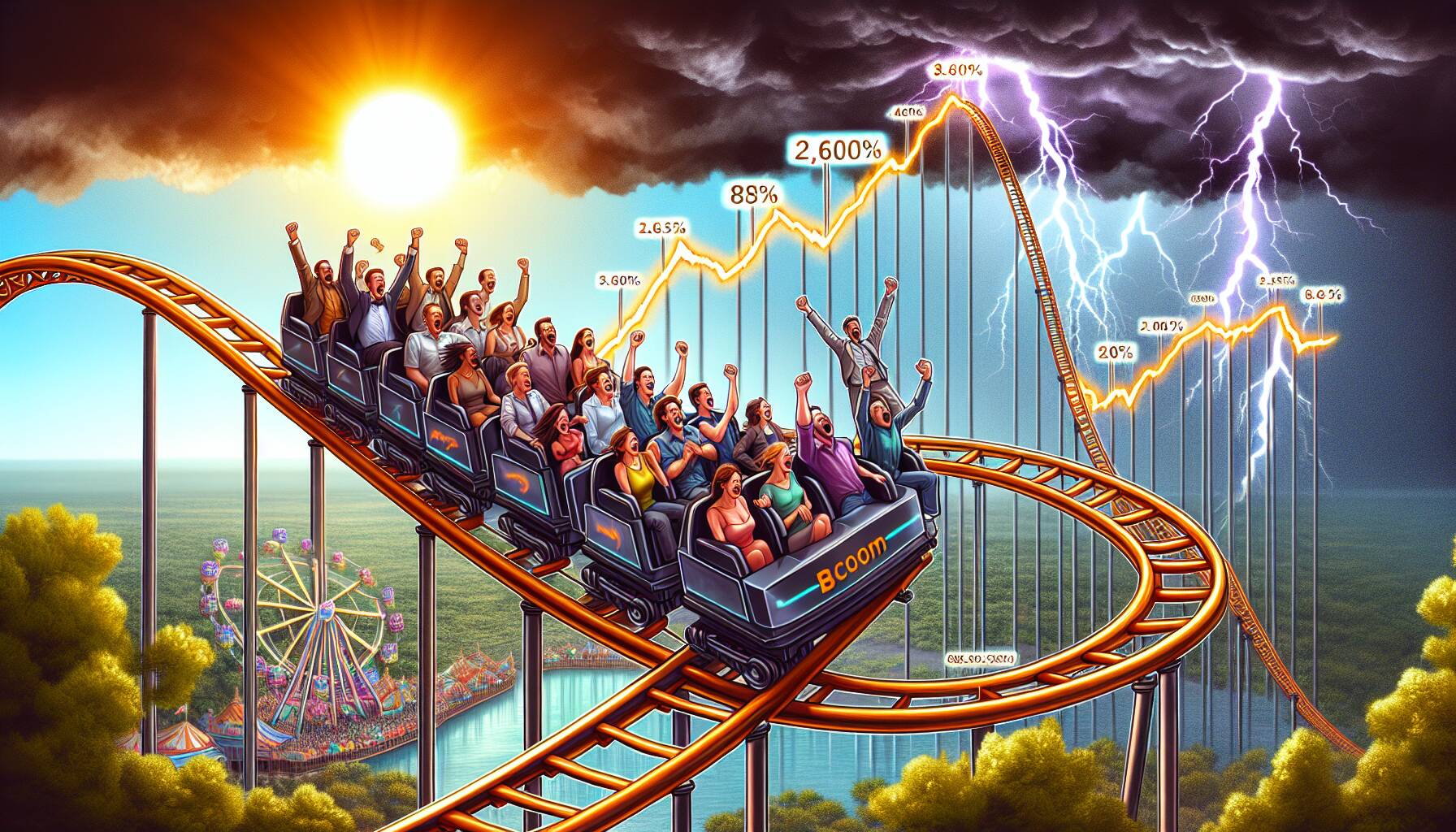 From 2,600% Gain to 86% Wipeout: The Rollercoaster Ride of Crypto's Hottest Trade