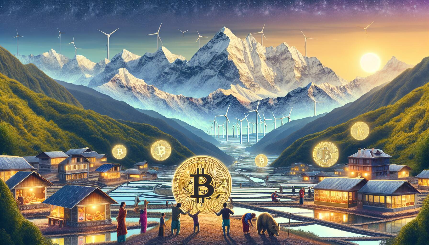 Himalayan kingdom embraces bitcoin for sustainable development