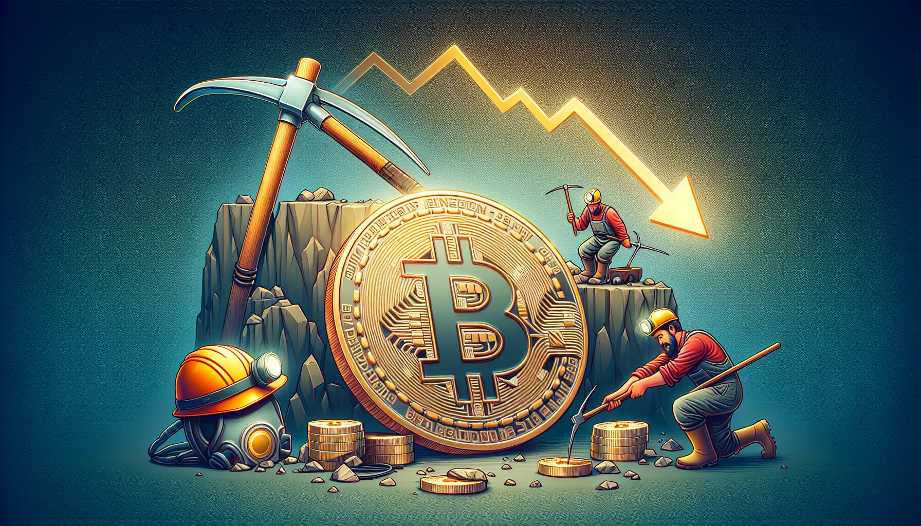 Impact of declining bitcoin mining on price trends