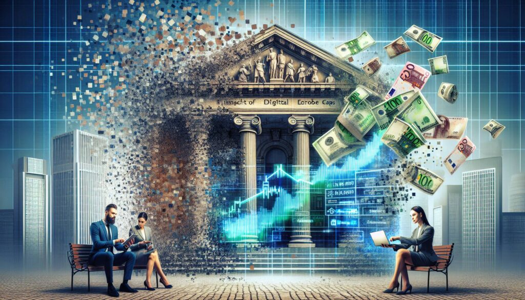 Impact of digital euro caps on traditional banking