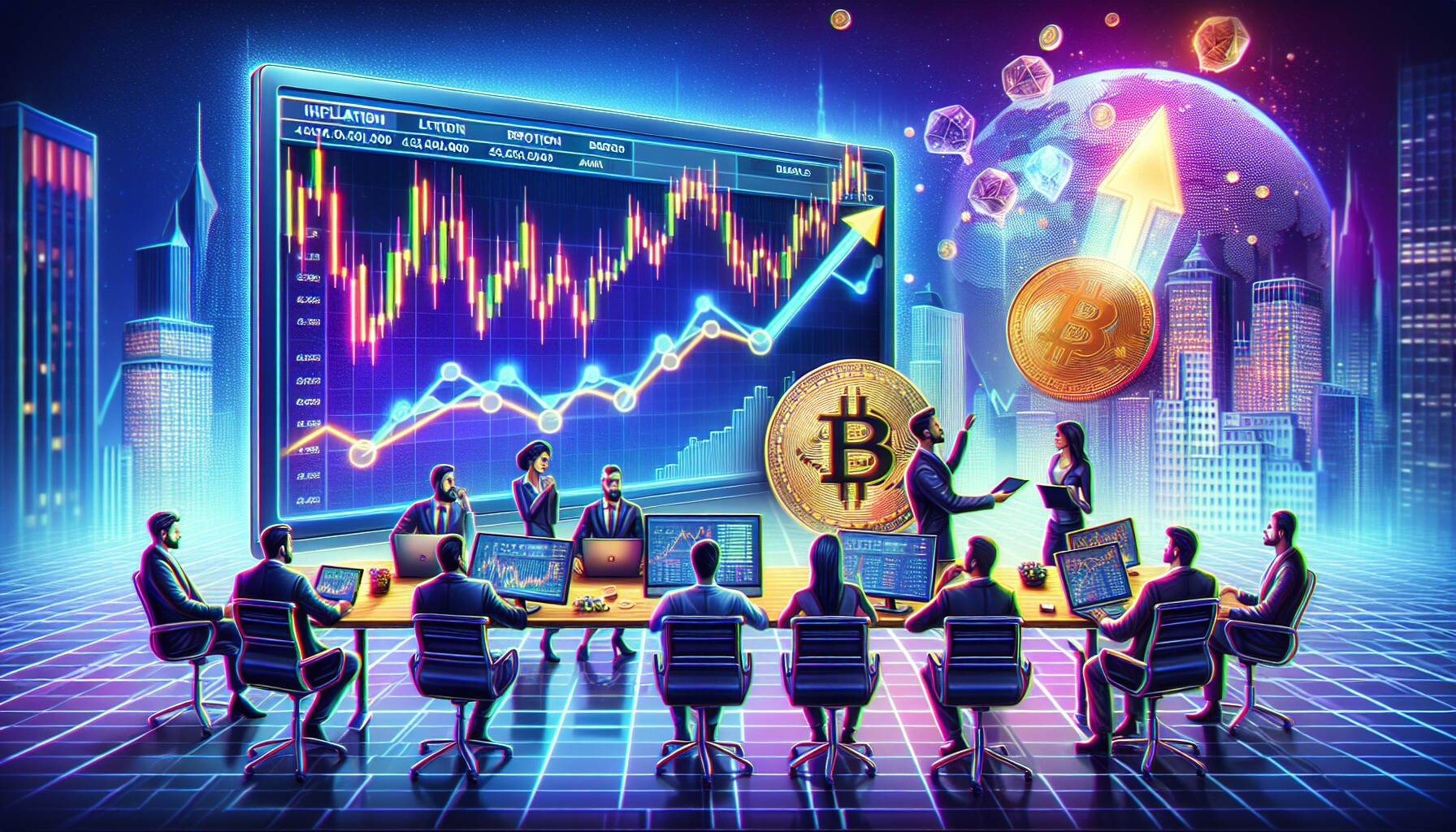 Inflation data shapes cryptocurrency market outlook