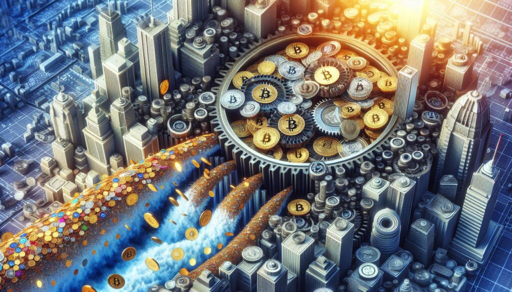 Institutional flows drive technical momentum in cryptocurrency market
