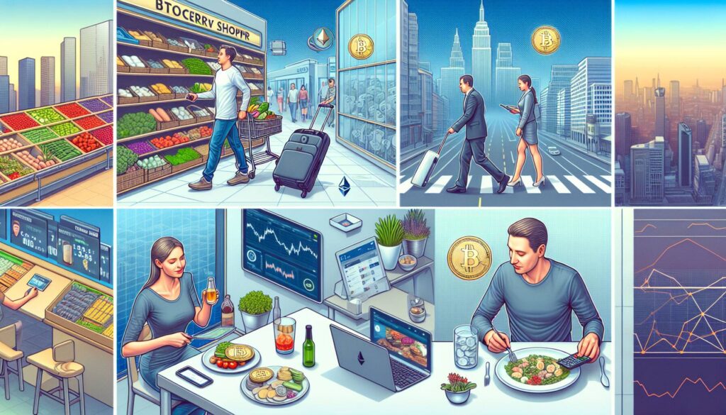 Integrating cryptocurrency into everyday life